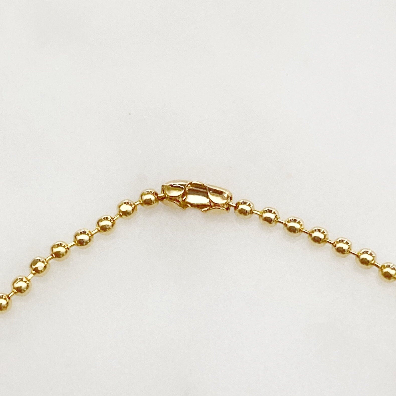 Gold Plated Zeta Necklace