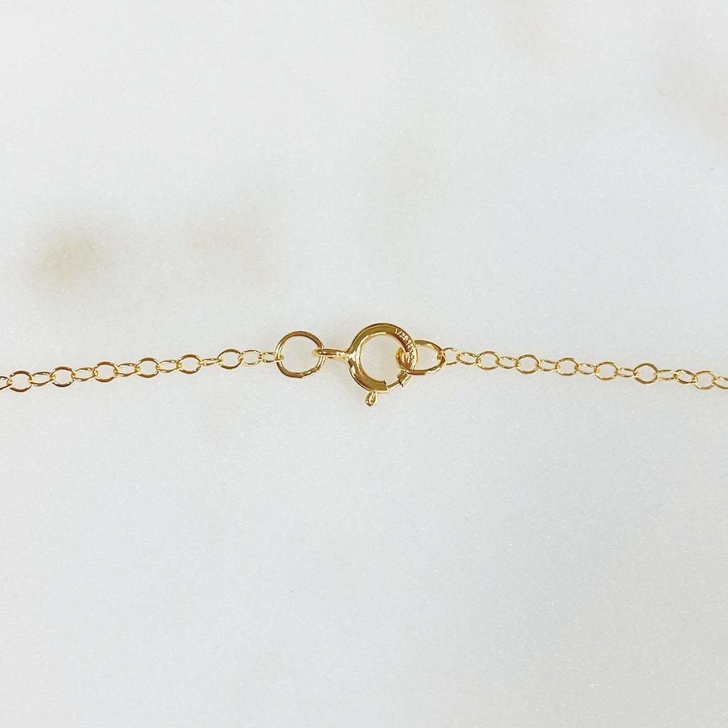 Gold Plated Sparkly Snake Necklace