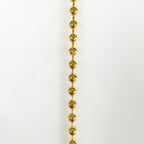 Gold Plated Ready to Wear 16K 3.2mm Ball Chain Necklace