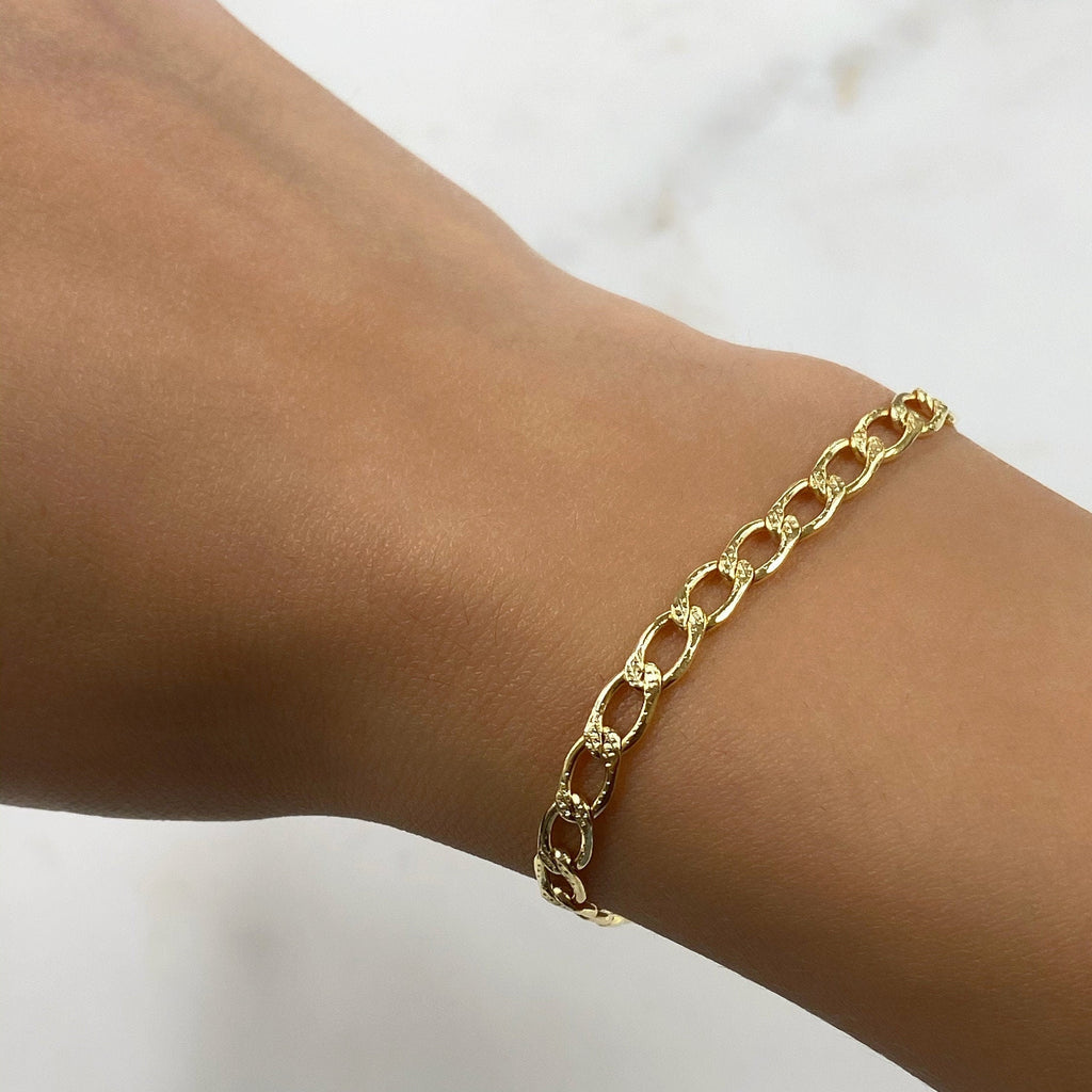 14K Gold Filled Camilla Chain Link Bracelet