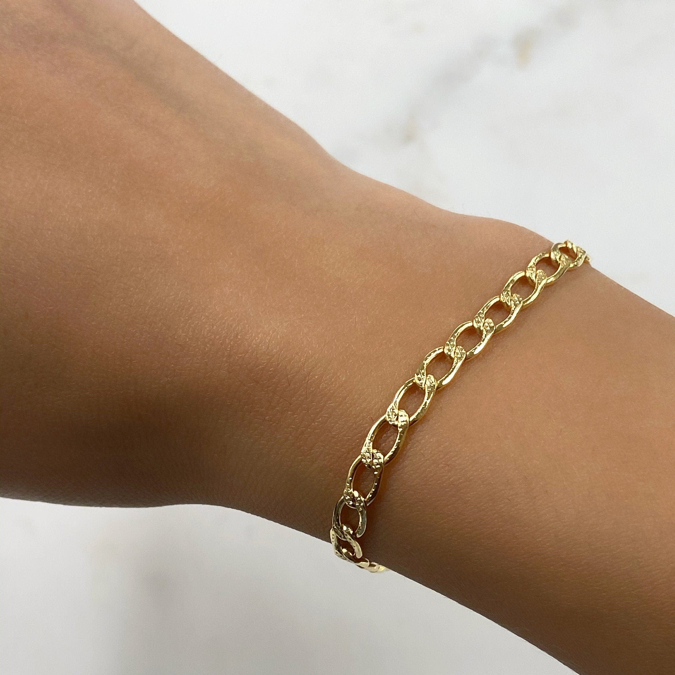 14K Gold Filled Camilla Chain Link Bracelet