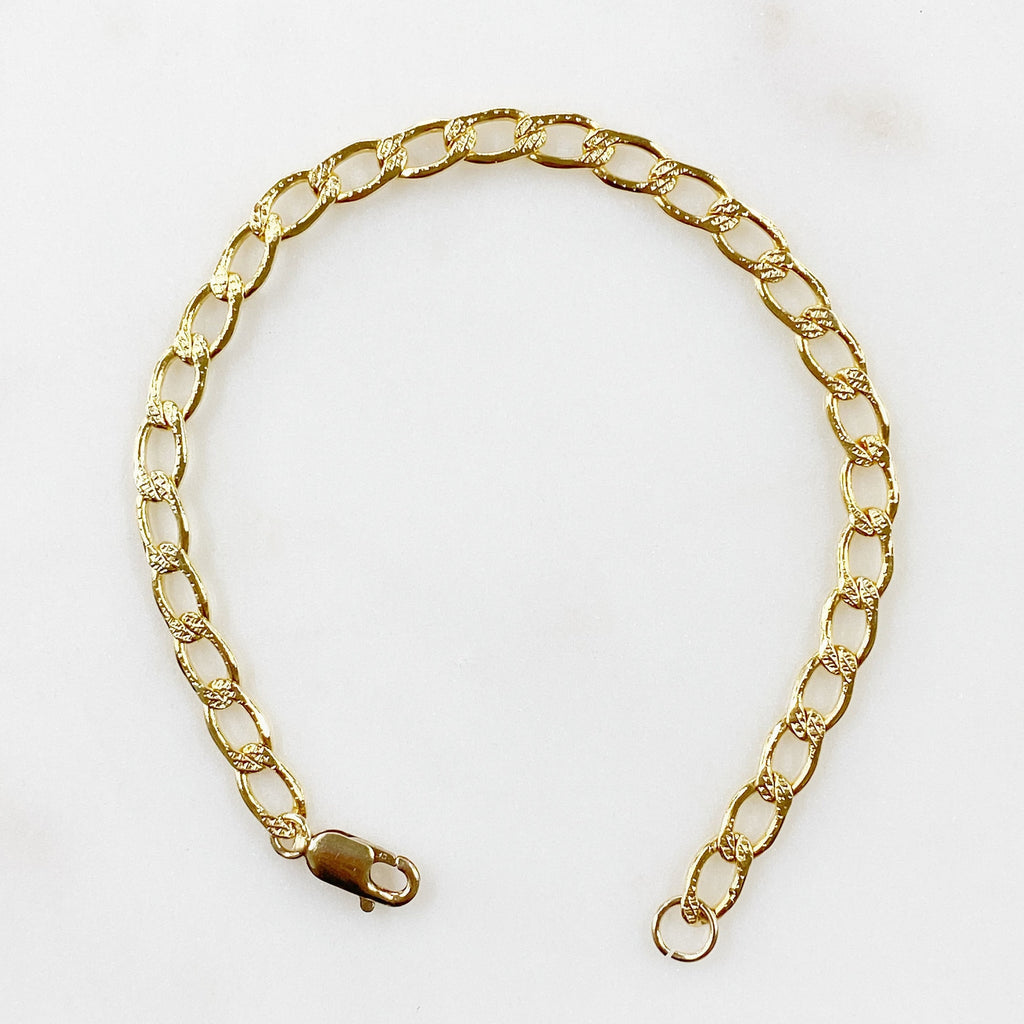 14K Gold Filled Camilla Chain Link Bracelet