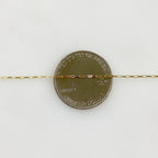 14K Gold Filled 2mm x 1mm Dainty Venetian Faceted – Sold by the Foot