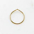 14K Gold Filled Thin Chevron Stackable Ring in Size 6 or 7