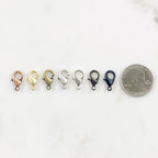 Brass 15mm Rounded Lobster Clasp Choose Your Style Clasp (10pc)