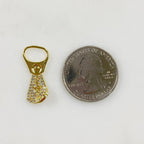 25mmx11mm Gold Plated Bottle Opener Sparkle Gold Charm Bottle Cap Opener CZ
