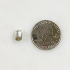9mmx5mm Sterling Silver Artisan Organic Hammered Textured Spacer Bead