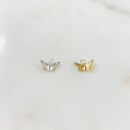 Sterling Silver or 14K Gold Filled or Butterfly Charm Lightweight Thin