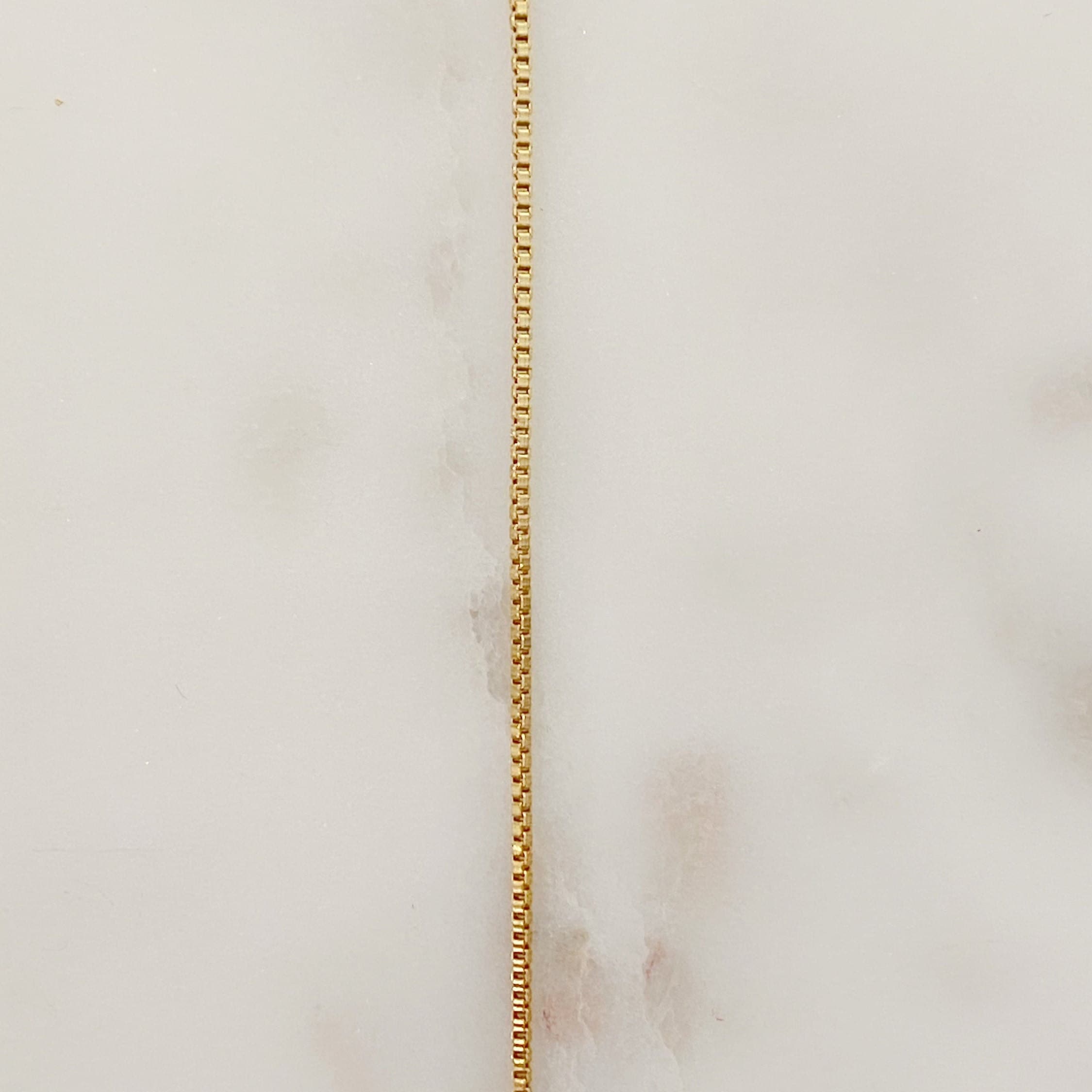 14K Gold Filled or Gold Plated Golden Evil Eye Necklace