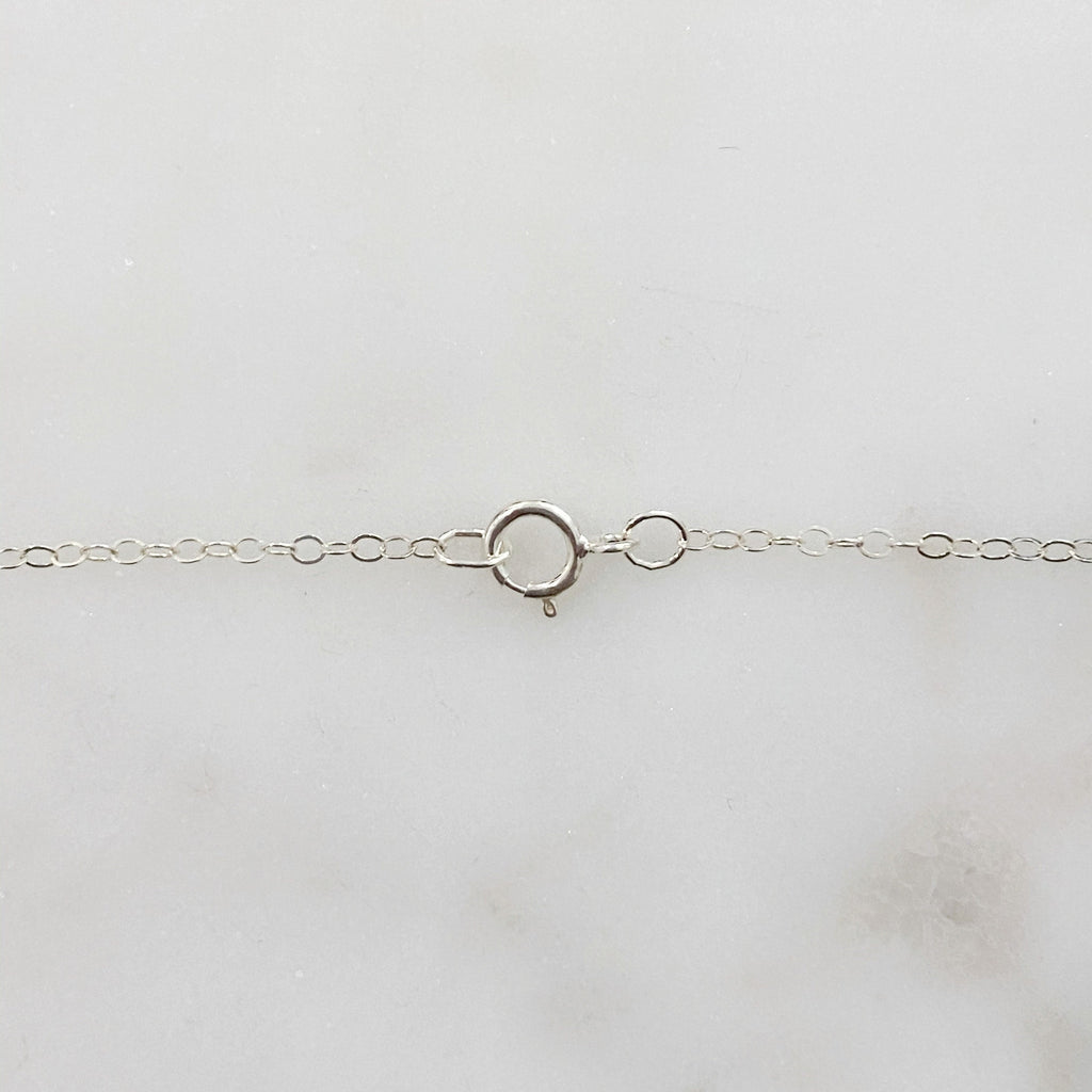 Sterling Silver or 14K Gold Filled Mother Mary Necklace