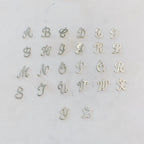 Sterling Silver or 14K Gold Filled Dainty Initial Necklace