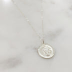 Sterling Silver or 14K Gold Filled Mother Mary Necklace