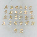 Sterling Silver or 14K Gold Filled Dainty Initial Necklace