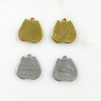 Pewter Owl Charm Antique Gold or Antique Silver Animal Charms