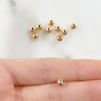 Rose Gold Filled 5mm Rosegold Filled Shiny Beads Smooth Seamless Round (10pc)