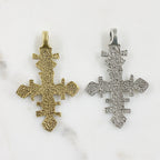 Pewter Extra Large Antique Gold or Antique Silver Detailed