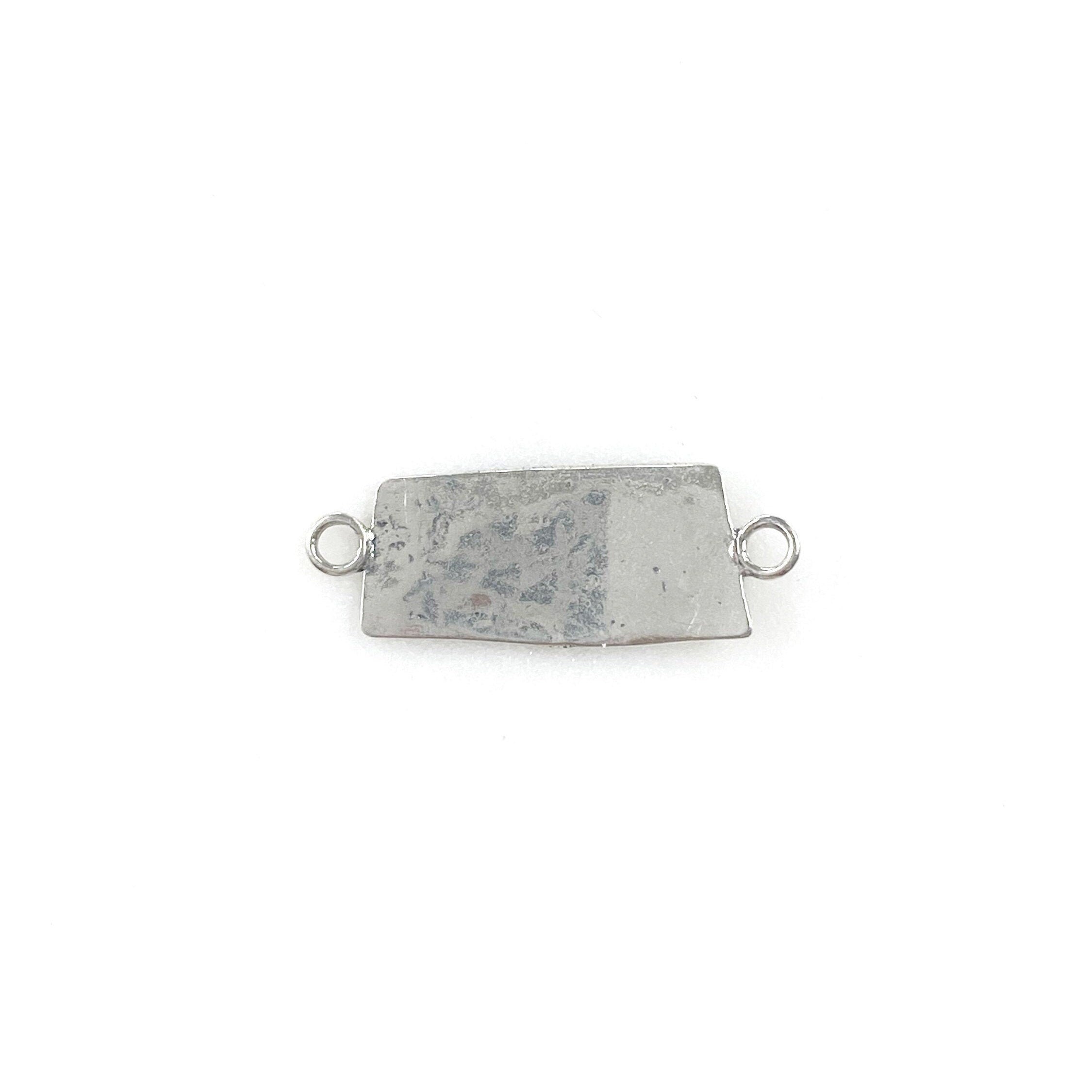 26mmx10mm Sterling Silver LOVE Connector Charm Love Charm Friendship