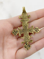 Pewter Extra Large Antique Gold or Antique Silver Detailed