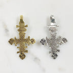 Pewter Extra Large Antique Gold or Antique Silver Detailed