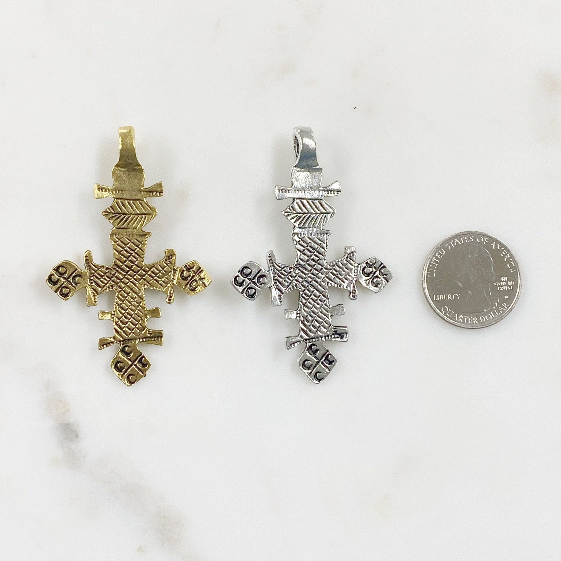 Pewter Extra Large Antique Gold or Antique Silver Detailed