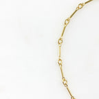 14K Gold Filled Amelia Dainty Thin Chain Ready to Wear Anklet