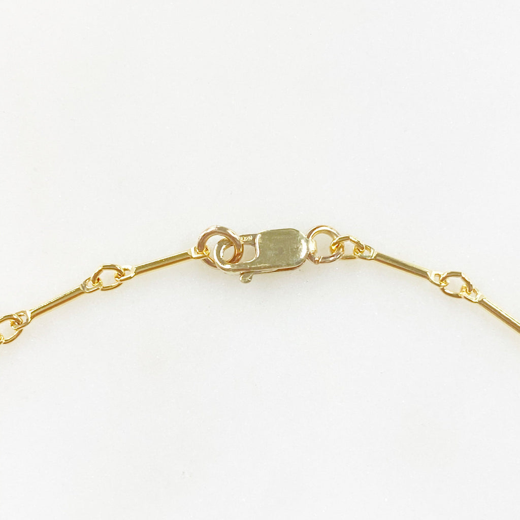 14K Gold Filled Amelia Dainty Thin Chain Ready to Wear Anklet