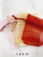 Organza Jewelry Pouch in Every Color Jewelry Bag Pouch (5pc)