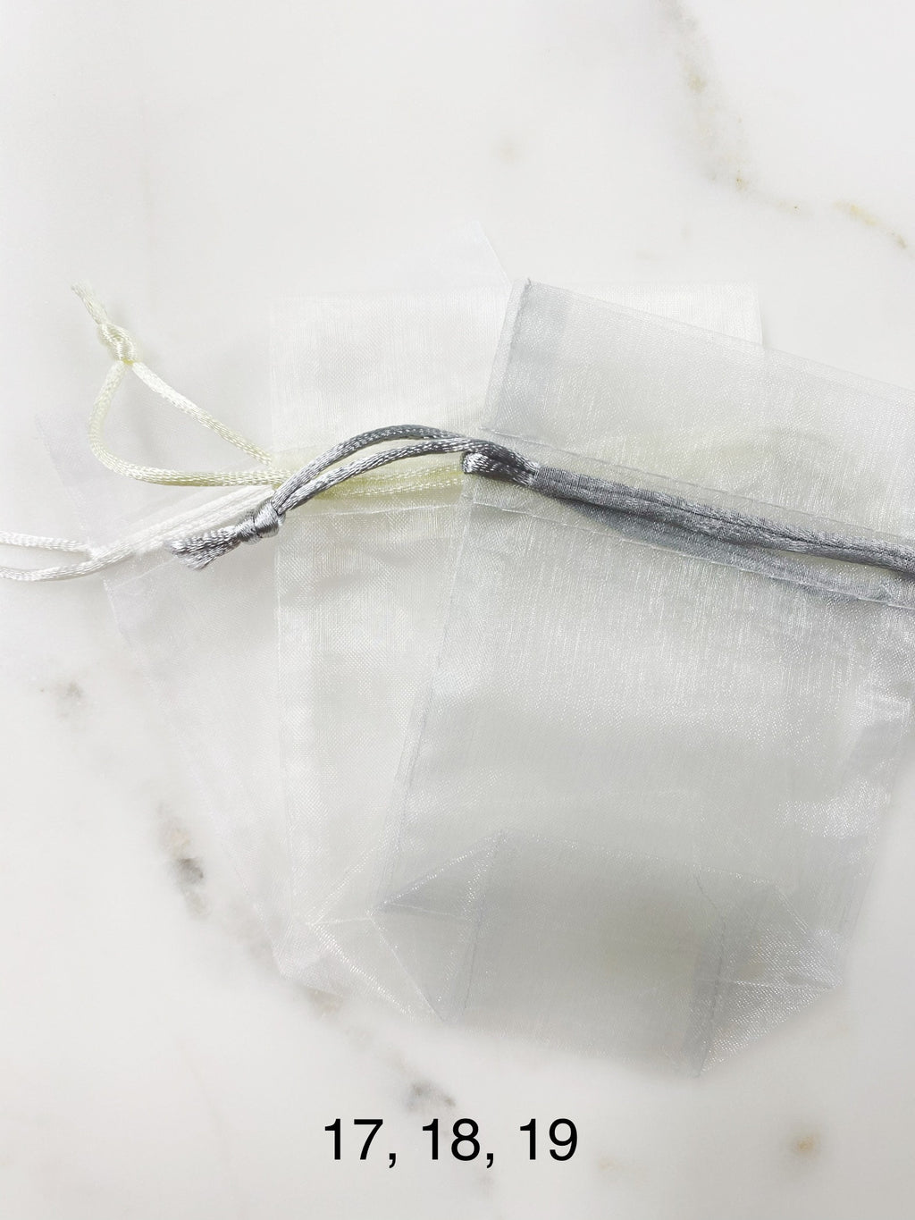 Organza Jewelry Pouch in Every Color Jewelry Bag Pouch (5pc)