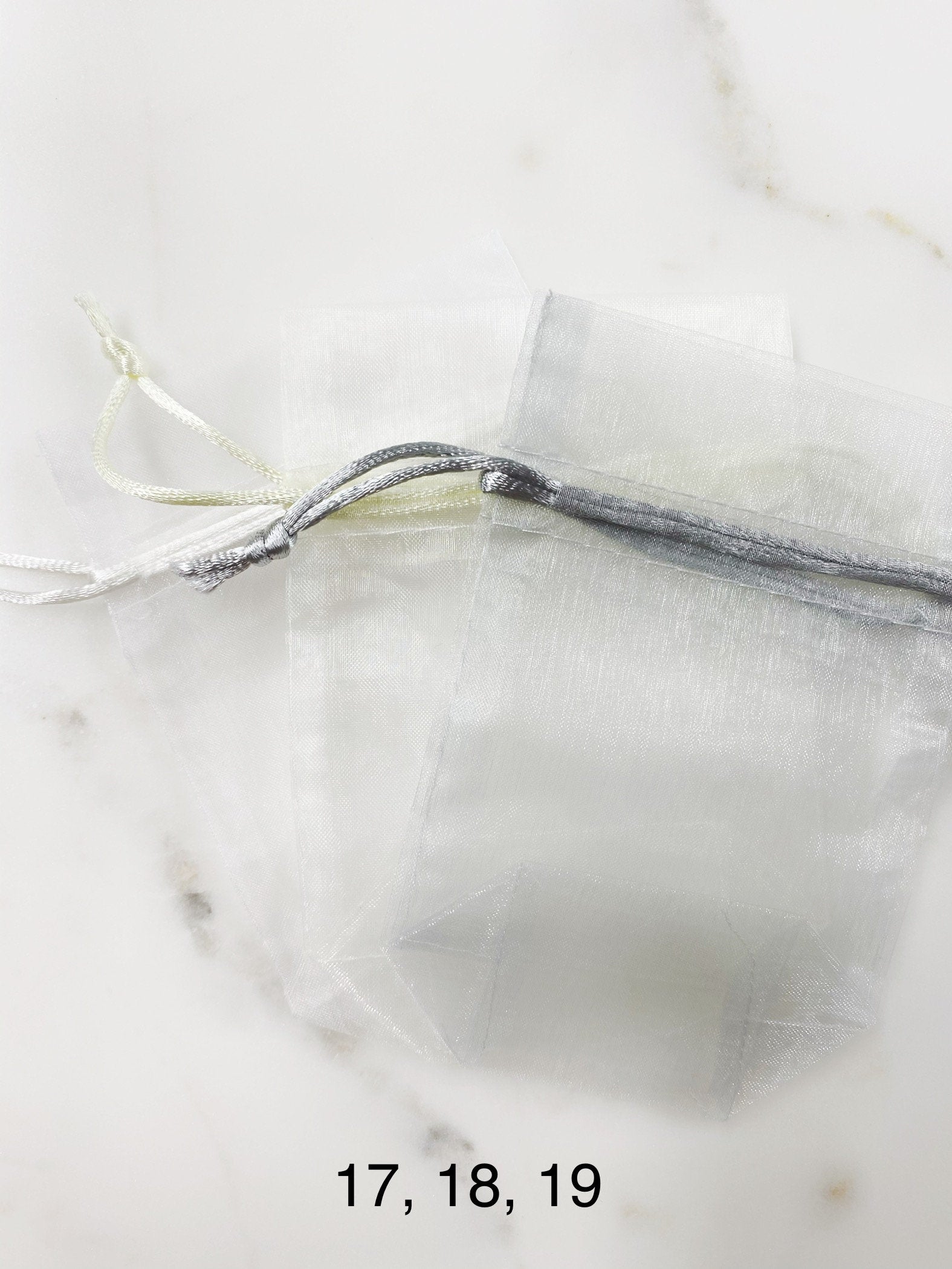 Organza Jewelry Pouch in Every Color Jewelry Bag Pouch (5pc)