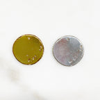 18mm Sterling Silver or Vermeil Horse Drawing Circle Coin Medallion Charm