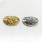 25mmx18mm Sterling Silver or Vermeil or Lotus Flower Connector Pendant Charm