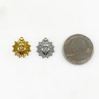 Sterling Silver or Vermeil or Catholic Sacred Heart of Jesus Rosary Prayer