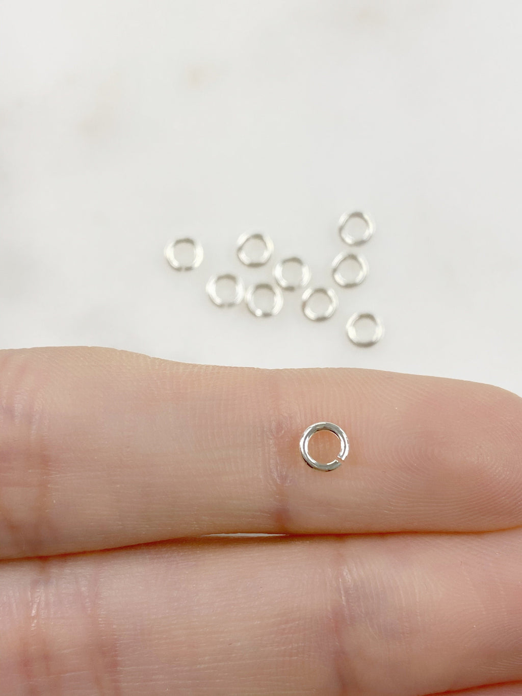 Sterling Silver 4mm 10 Piece Jumplock Jump Ring (10pc)