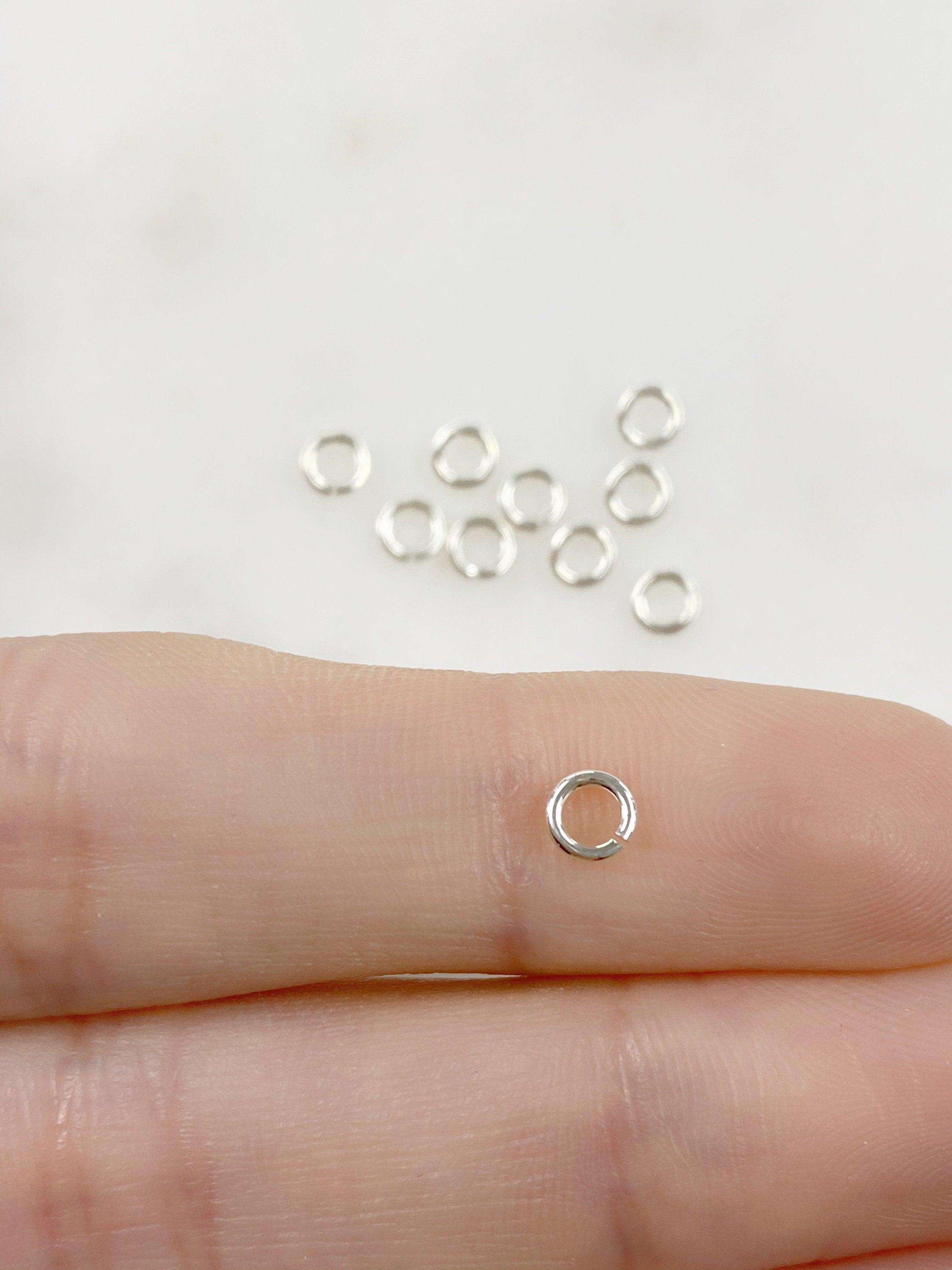 Sterling Silver 4mm 10 Piece Jumplock Jump Ring (10pc)
