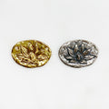 25mmx18mm Sterling Silver or Vermeil or Lotus Flower Connector Pendant Charm