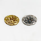 25mmx18mm Sterling Silver or Vermeil or Lotus Flower Connector Pendant Charm
