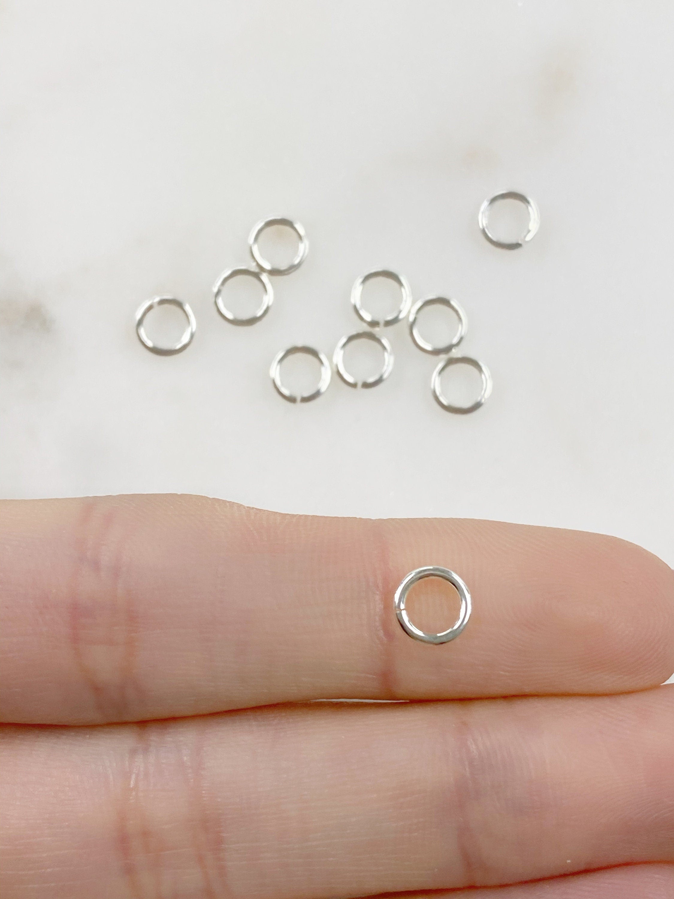 Sterling Silver 6mm 10 Piece Jumplock Jump Ring (10pc)