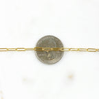 3.5mmx8mm 14K Gold Filled Textured Elongated Flat Drawn – Sold by the Foot