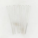 Sterling Silver 1.5 Inch Thin Head Pin 26 Gauge Pin (10pc)