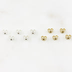 Sterling Silver or 14K Gold Filled Butterfly Earring Backing (10pc)