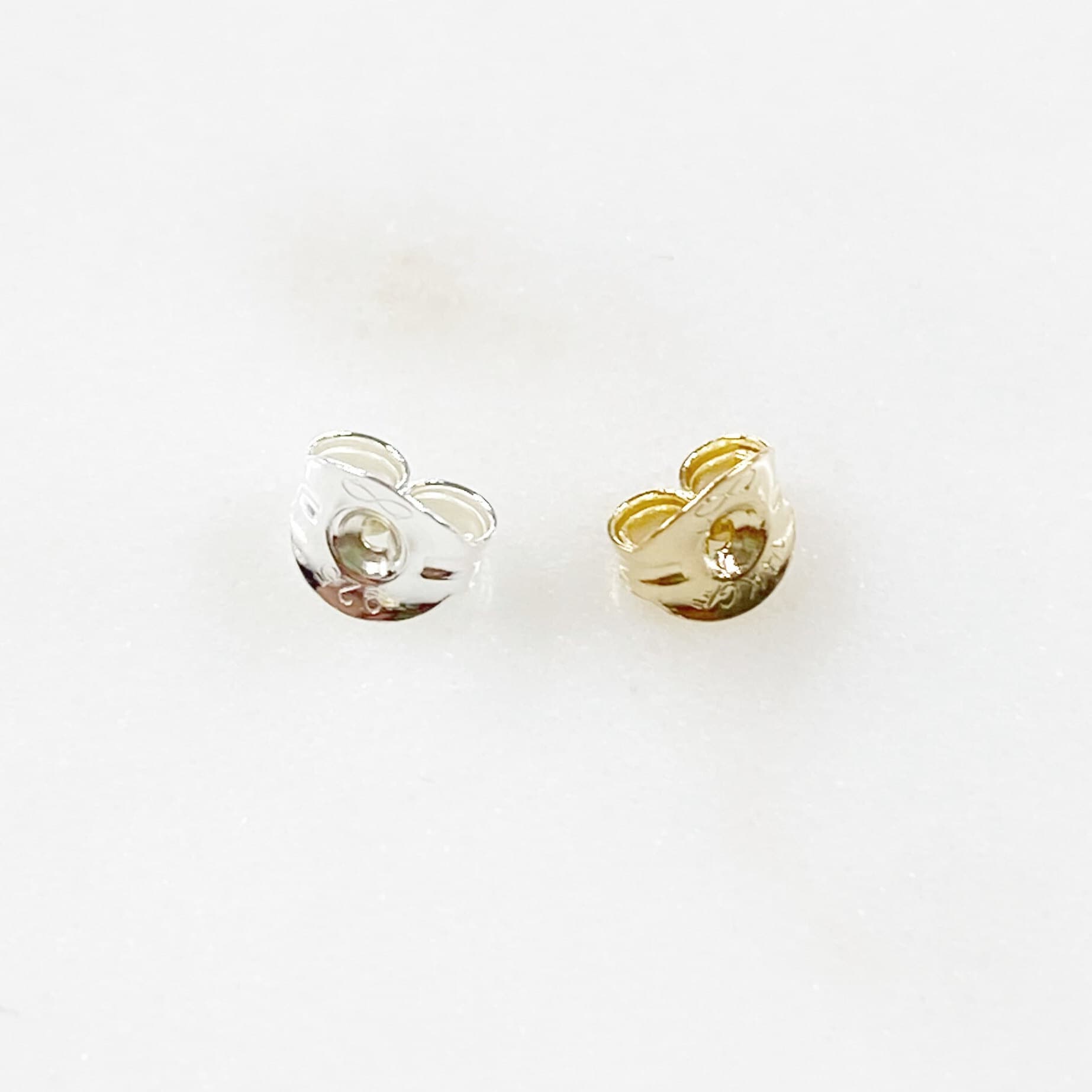 Sterling Silver or 14K Gold Filled Butterfly Earring Backing (10pc)