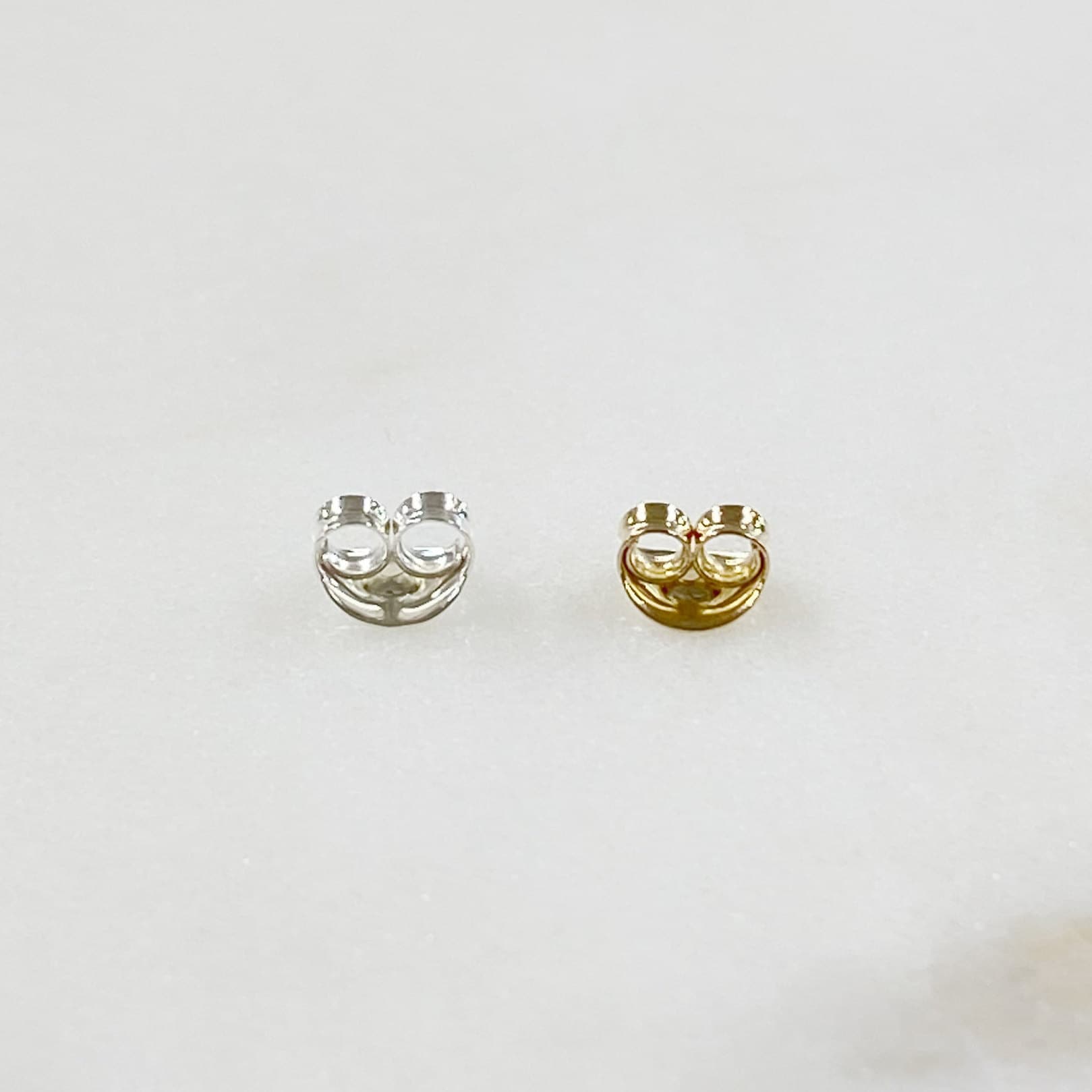 Sterling Silver or 14K Gold Filled Butterfly Earring Backing (10pc)