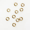 14K Gold Filled Extra Heavy Weight 6mm 16 Gauge Open Jump Ring Charm (10pc)