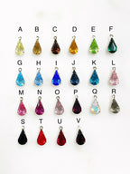 Base Metal Swarovski Crystal Tear Drop Rhinestone Crystal Beads (5pc)