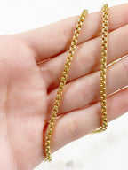 Brass Thick Venetian Box Chain Chains – Sold by the Foot