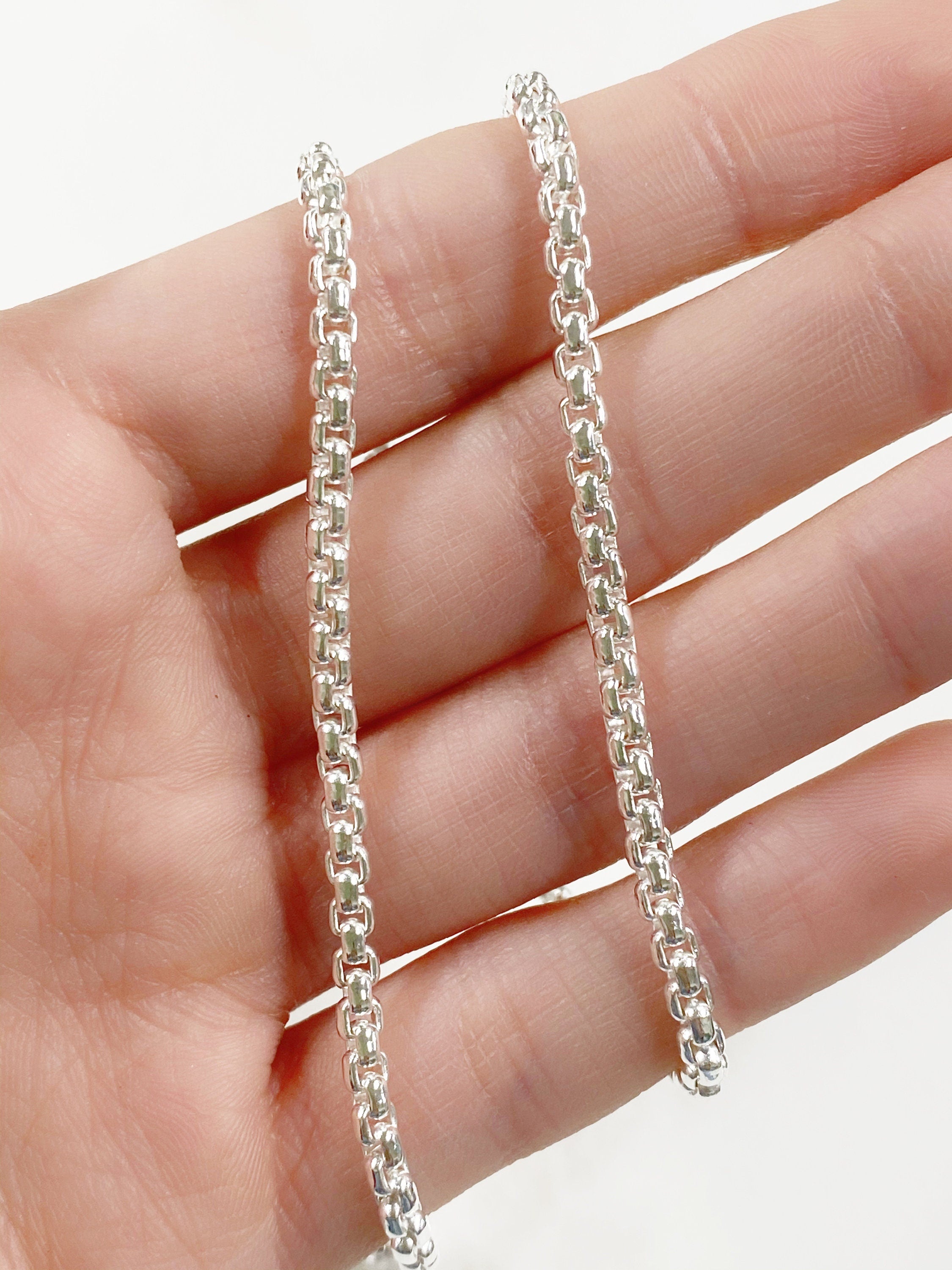 Brass Thick Venetian Box Chain Chains – Sold by the Foot