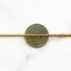 Brass Thick Venetian Box Chain Chains – Sold by the Foot