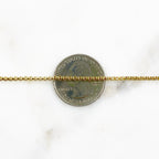 Brass Thinner Venetian Box Chain Chains – Sold by the Foot