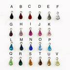 Base Metal Swarovski Crystal 8mm Tear Drop Rhinestone Crystal (10pc)