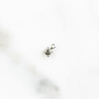 Base Metal Swarovski Crystal Round Rhinestone Crystal 5mm Charm (15pc)